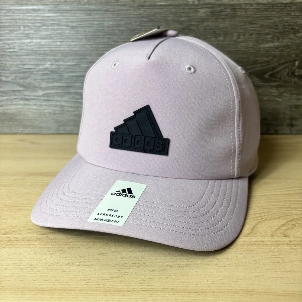 Adidas Hat Cap Snap Back Fig Purple Performance Gym AEROREADY UPF 50 NWT